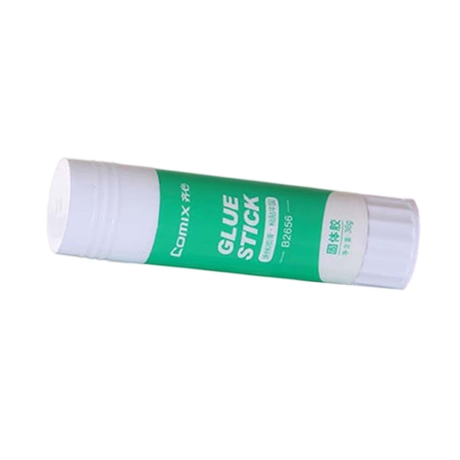 Glue Stick Rotary Design, Portable Strong Adhesives Dry Quickly, Washable Glue for Crafts Activities Paper Envelopes Office Home