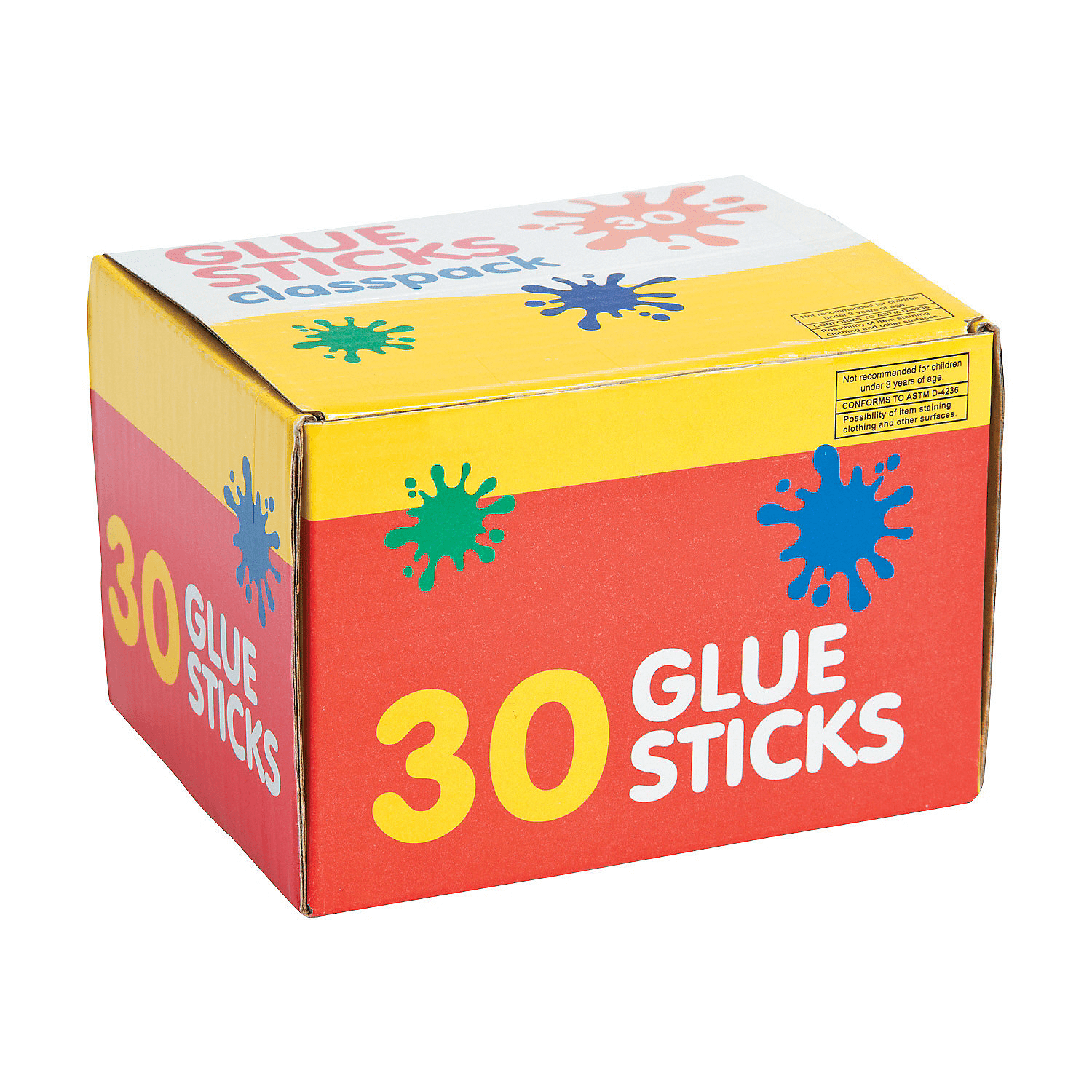 Glue Sticks Classpack - Basic Supplies - 30 Pieces