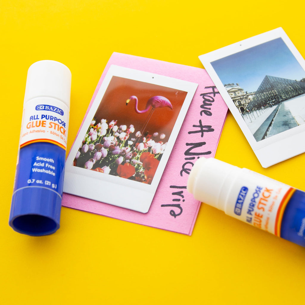 BAZIC Premium Glue Stick 21g/0.7 Oz , Acid Free, Glue Sticks (2/Pack), 1-Pack