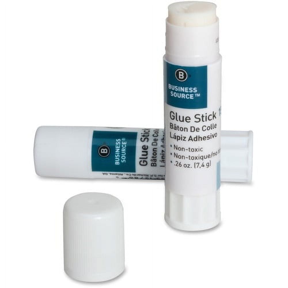 Business Source, BSN00330, Glue Stick, 30 / Box, White