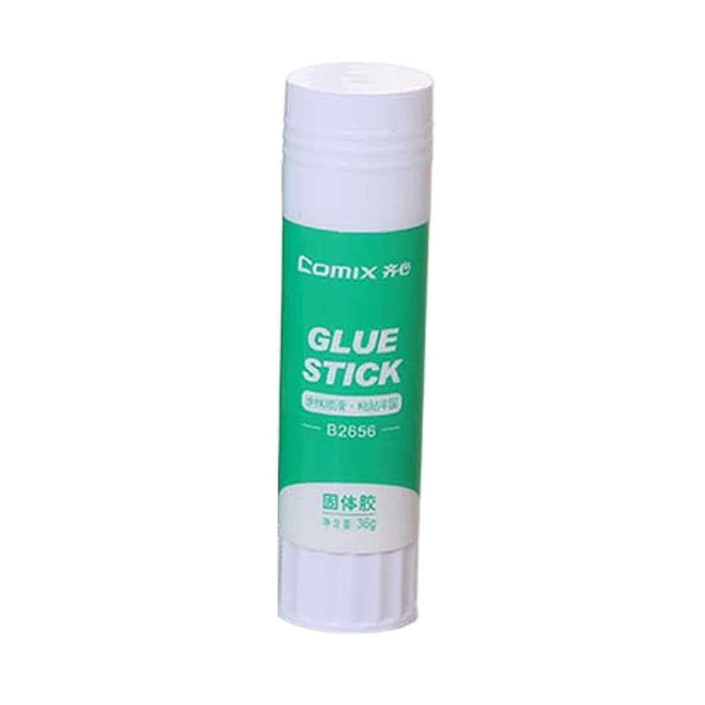 Glue Stick Rotary Design, Portable Strong Adhesives Dry Quickly, Washable Glue for Crafts Activities Paper Envelopes Office Home