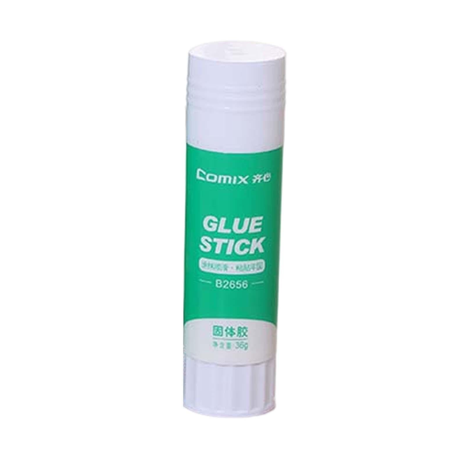 Glue Stick Rotary Design, Portable Strong Adhesives Dry Quickly, Washable Glue for Crafts Activities Paper Envelopes Office Home