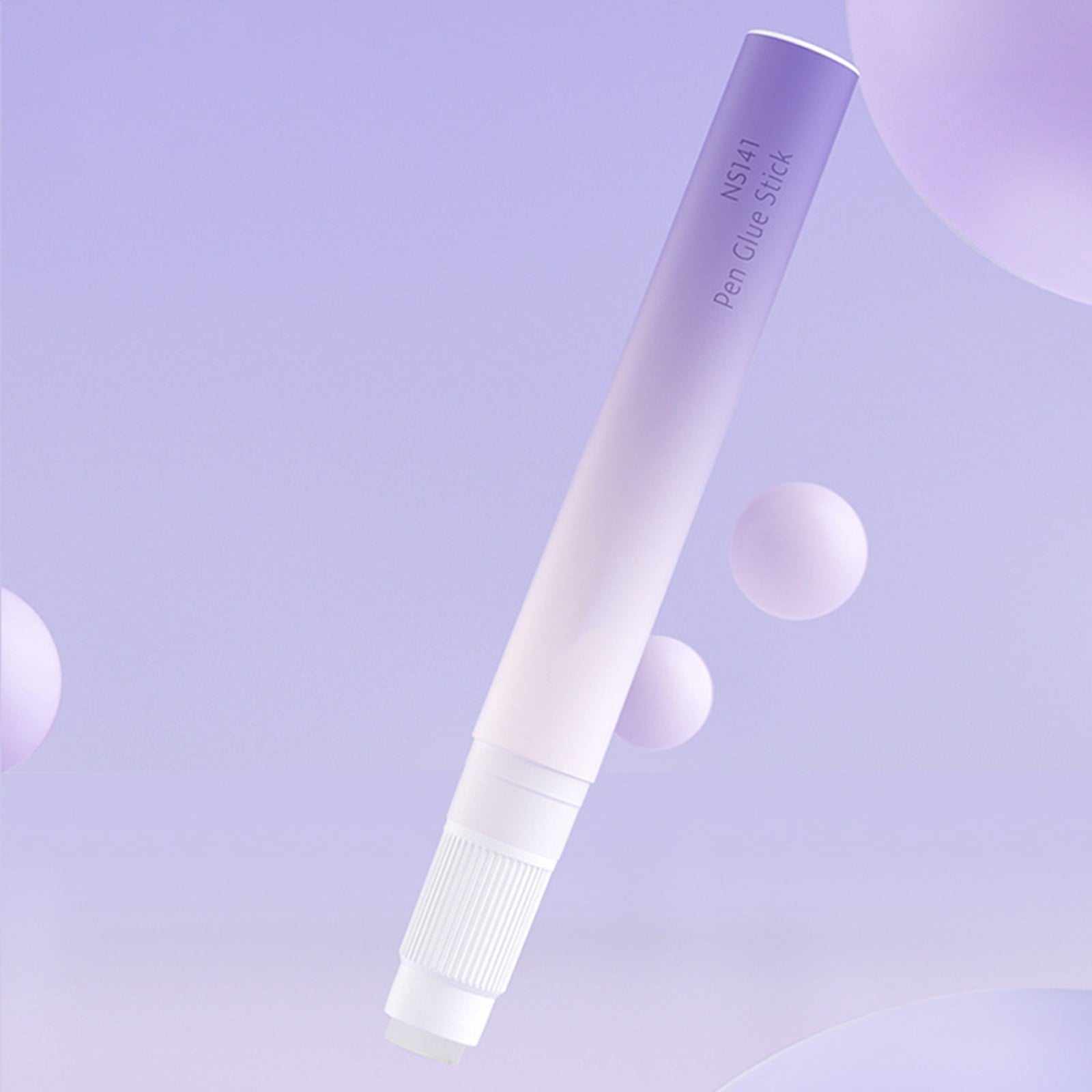 Hilingoto Pen-Shaped Solid Glue High Viscosity Glue Stick Purple, Glue Stick Promotional Sales, Office Stationery