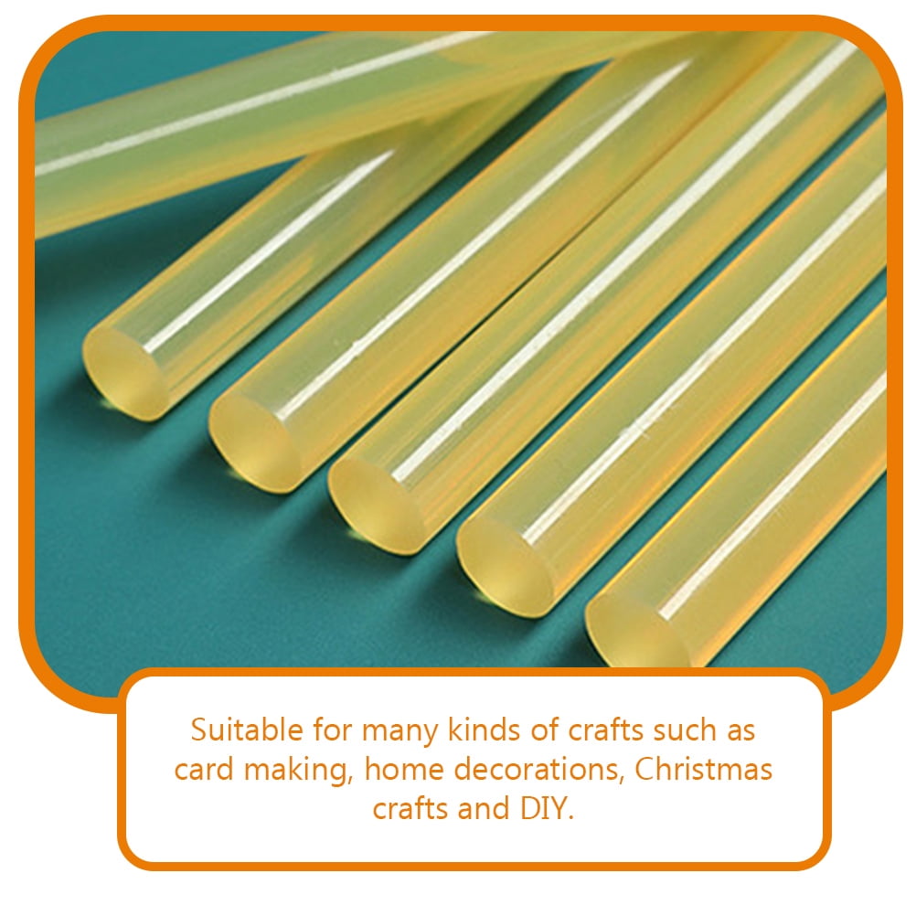 RENACLIPY Strong Adhesive DIY Glue Sticks Polyamide Yellow for Craftsmen in Card Making 1Pcs