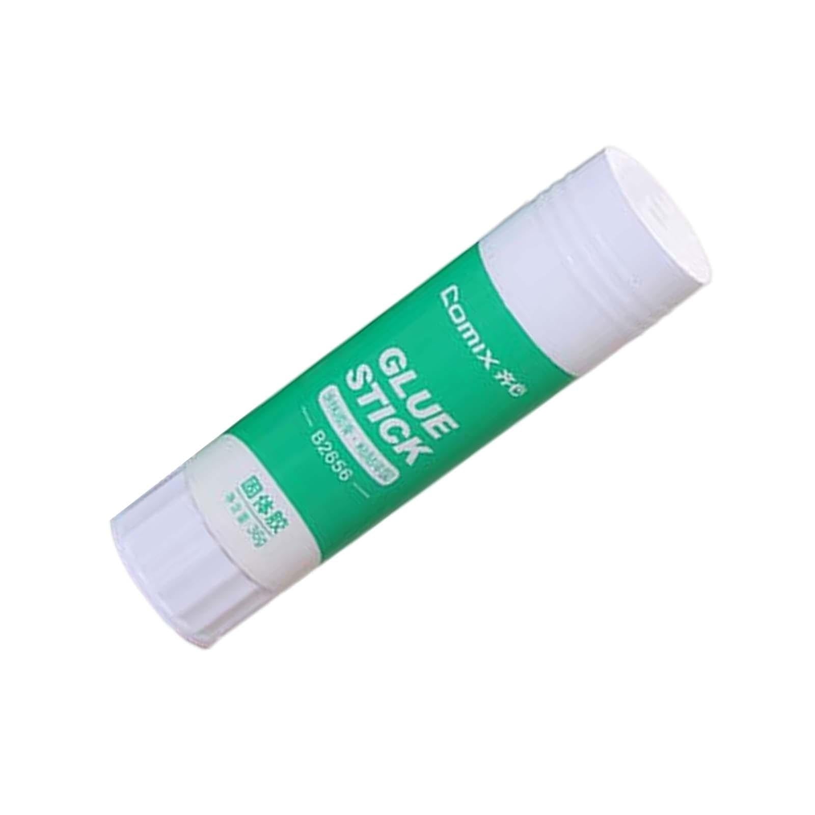 Glue Stick Rotary Design, Portable Strong Adhesives Dry Quickly, Washable Glue for Crafts Activities Paper Envelopes Office Home